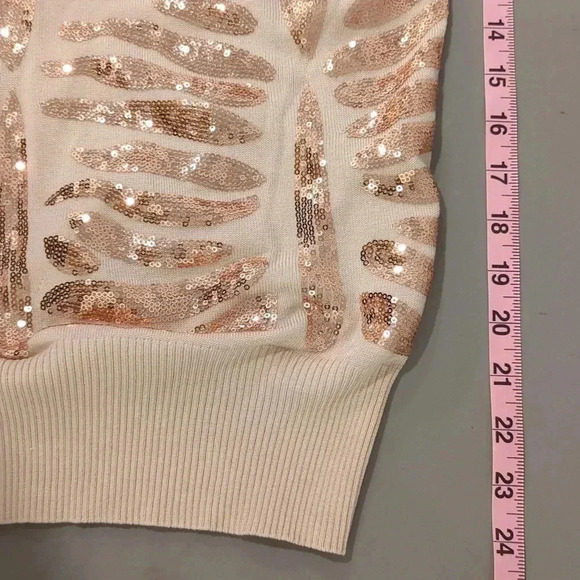 Arden B. Sequin Short Sleeve Sweater size‎ XS - Picture 8 of 8